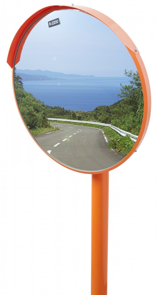 道路反射鏡 協会認定 協和製作所 ステンレス カーブミラー 500×600